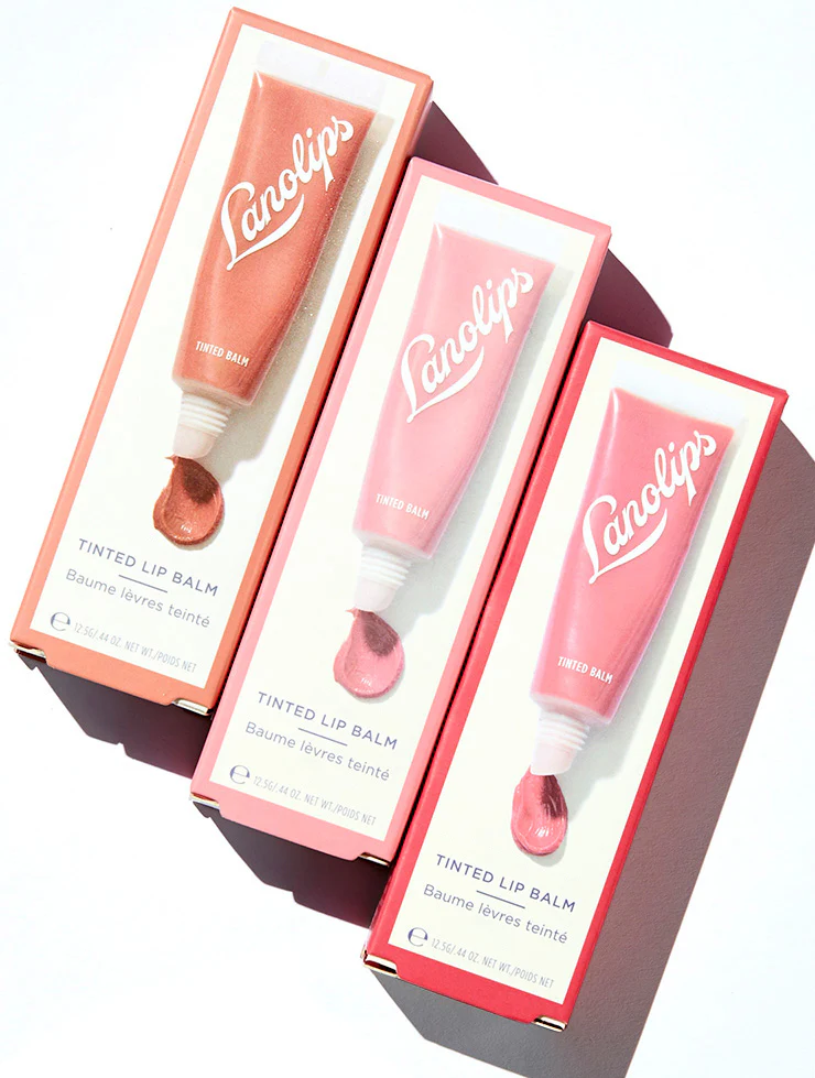 Tinted Lanolin Lip Balm Rhubarb - Image 7